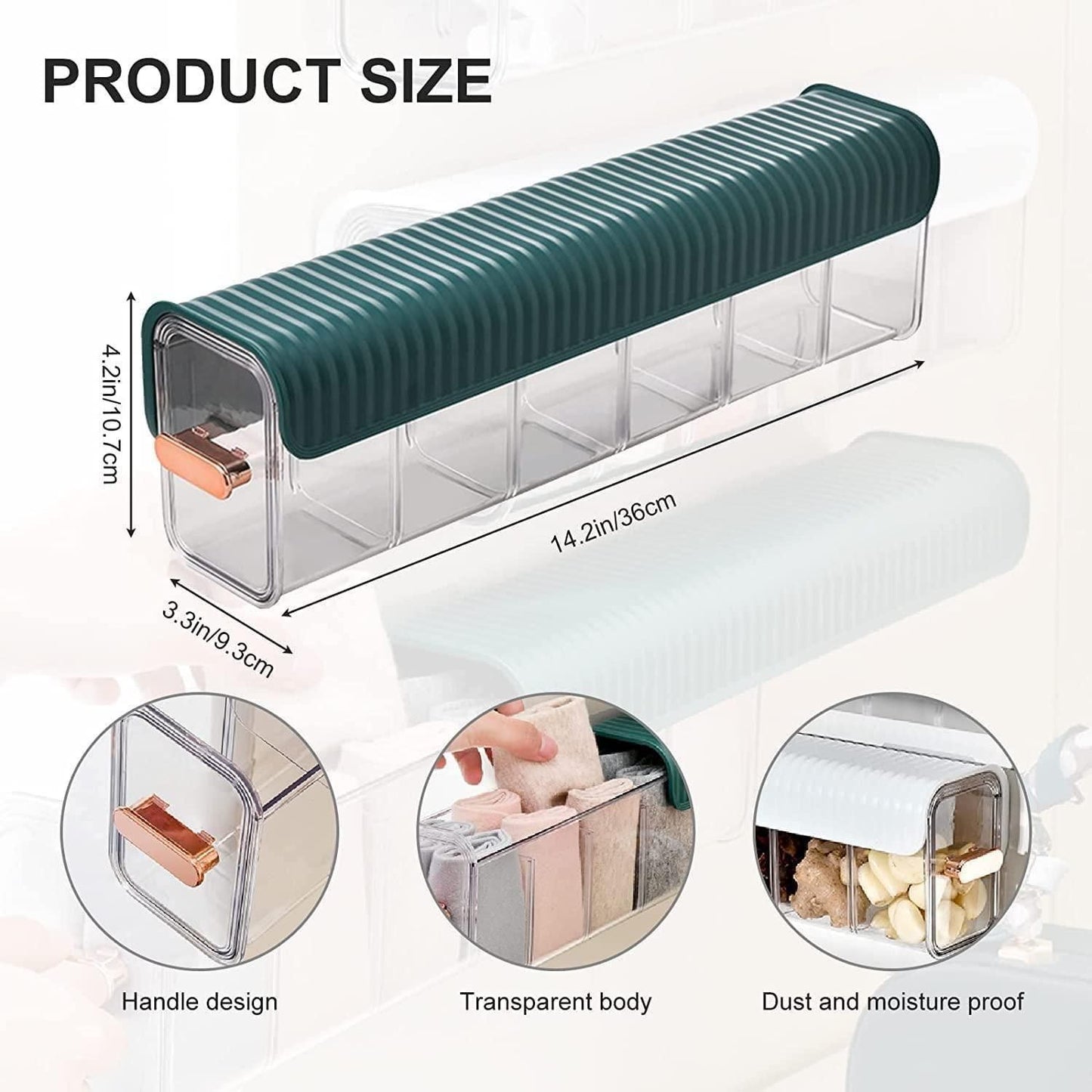 ClearNest Wall-Mount Organiser