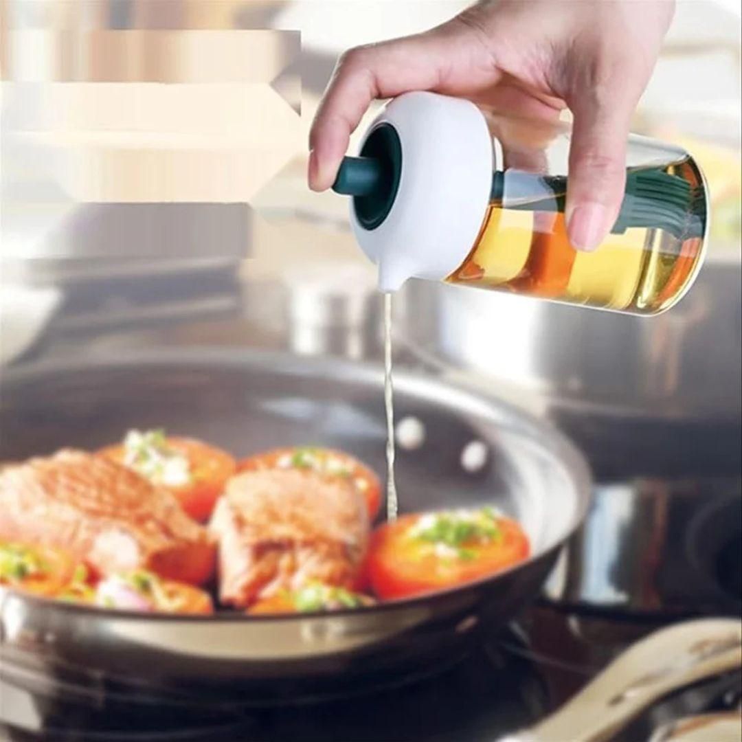 BrushPour Oil Dispenser Bottle