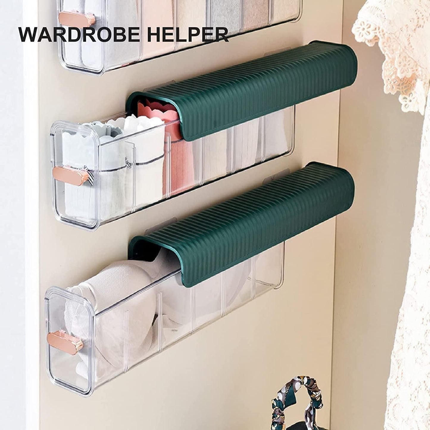 ClearNest Wall-Mount Organiser
