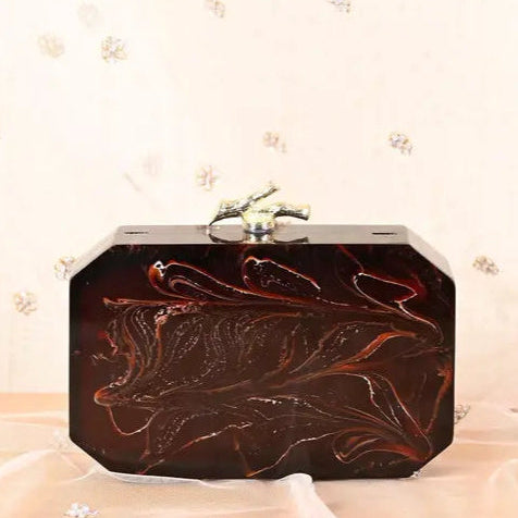 PetalWhim Resin Clutch