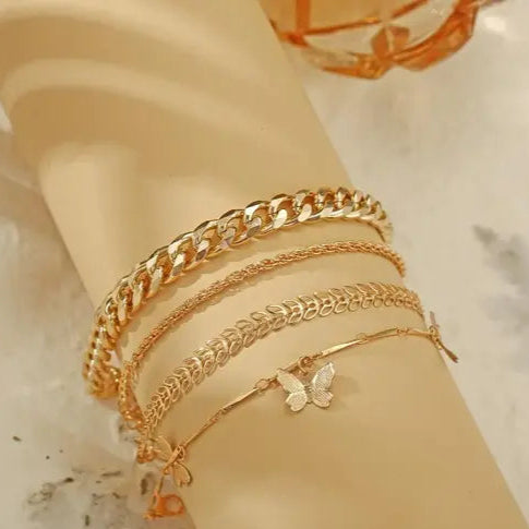 Butterfly Gleam Bracelet Set