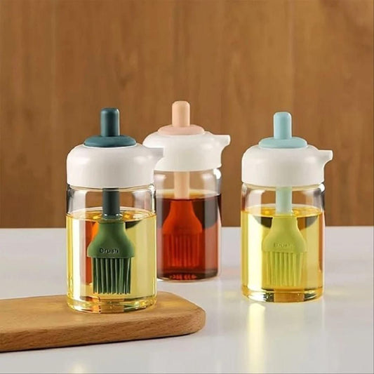 BrushPour Oil Dispenser Bottle