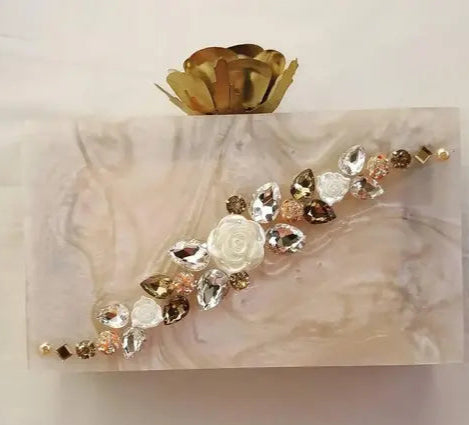 Luna Bloom Clutch