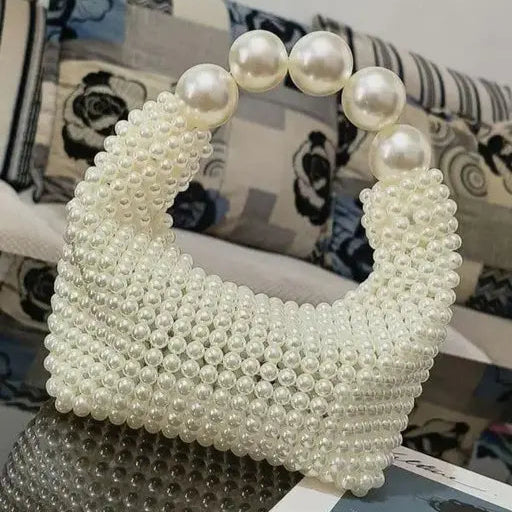 Classic Pearl Charm Mini Tote