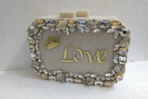 Crown of Love Resin Clutch