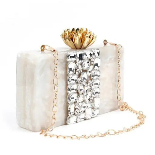 Ivory Royale Clutch