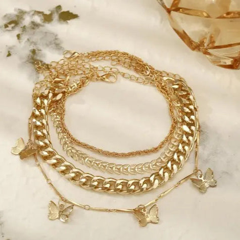 Butterfly Gleam Bracelet Set