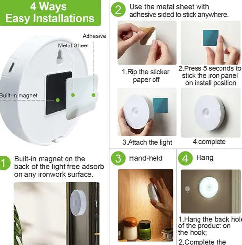 LumoGlow Wireless Motion Sensor Light