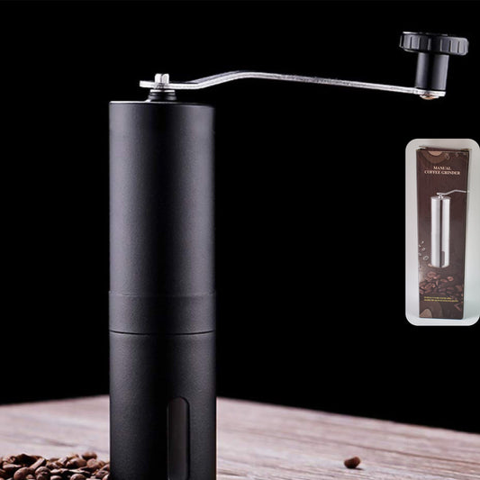 BrewMate Manual Coffee Grinder – Stainless Steel Hand Mill with Adjustable Coarseness
