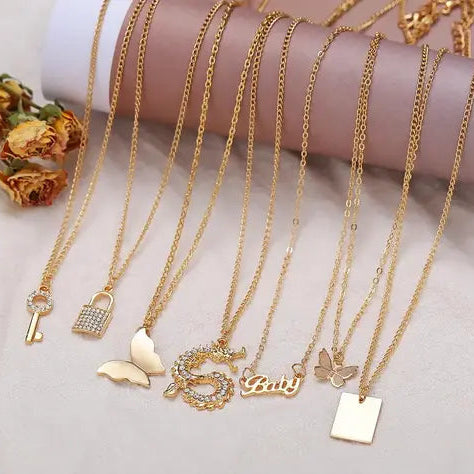 Chic Charms Necklace Set