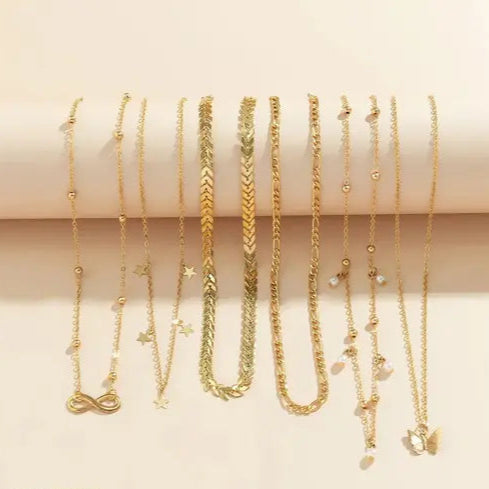 Infinity Muse Layered Necklace
