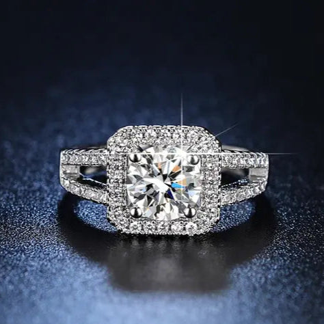 Regal Radiance Crystal Ring