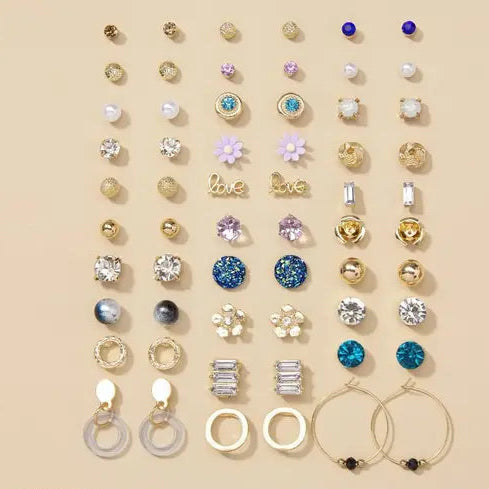 AuraBloom Stud Set