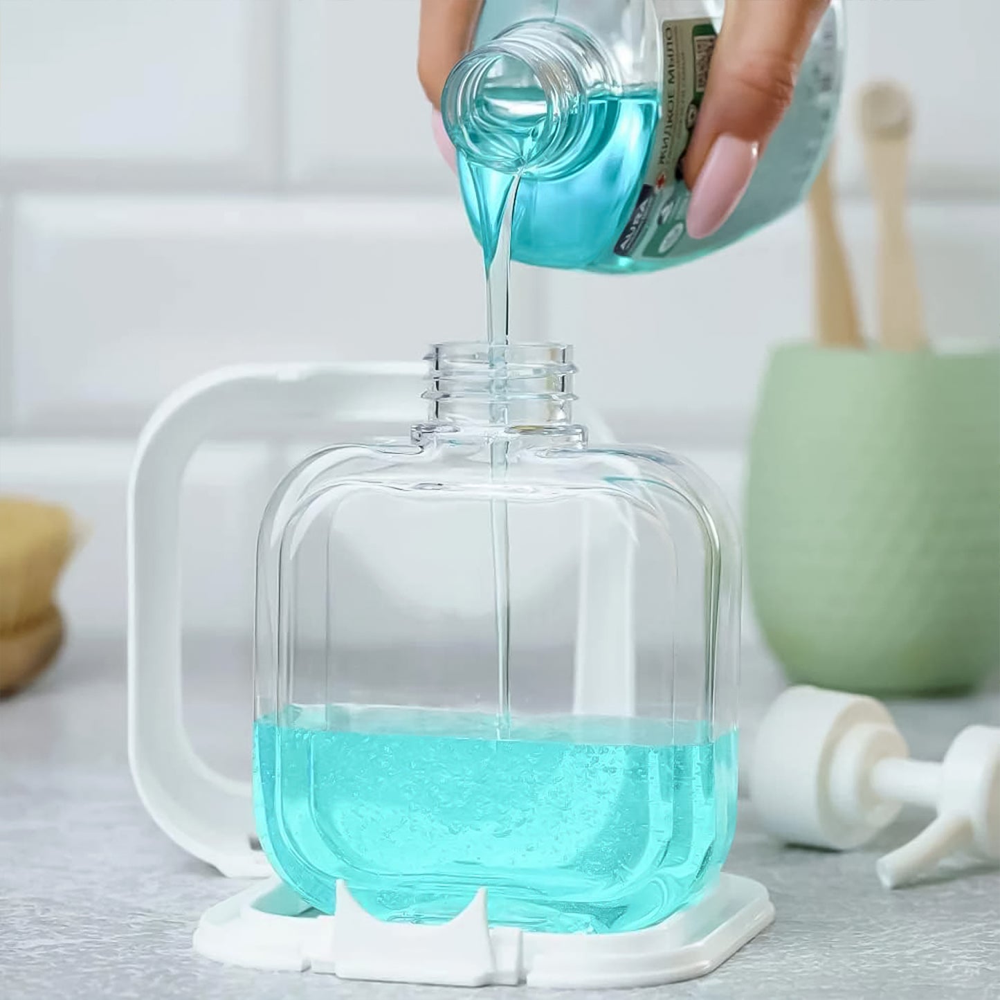 Clear Snap Pump Bottle